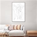 Picture of Body Art I _GroupedProduct_Rectangle_Portrait_Canvas_Framed_
