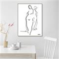 Picture of Body Art IV _GroupedProduct_Rectangle_Portrait_Canvas_Framed_
