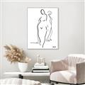 Picture of Body Art IV _GroupedProduct_Rectangle_Portrait_Canvas_Framed_