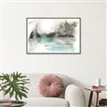 Picture of Icy Creek II _GroupedProduct_Rectangle_Landscape_Canvas_Framed_