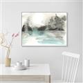 Picture of Icy Creek II _GroupedProduct_Rectangle_Landscape_Canvas_Framed_