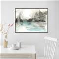 Picture of Icy Creek II _GroupedProduct_Rectangle_Landscape_Canvas_Framed_