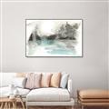 Picture of Icy Creek II _GroupedProduct_Rectangle_Landscape_Canvas_Framed_
