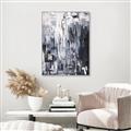 Picture of Abstract With Silver Foil _GroupedProduct_Rectangle_Portrait_Canvas_Framed_