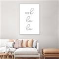 Picture of Ooh La La I _GroupedProduct_Rectangle_Portrait_Canvas_Framed_
