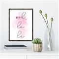Picture of Ooh La La II _GroupedProduct_Rectangle_Portrait_Canvas_Framed_