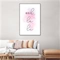 Picture of Ooh La La II _GroupedProduct_Rectangle_Portrait_Canvas_Framed_