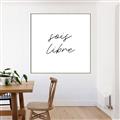Picture of Sois Libre _GroupedProduct_Square_Canvas_Framed_
