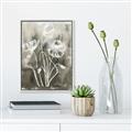 Picture of Brown & White Flower I  _GroupedProduct_Rectangle_Portrait_Canvas_Framed_