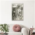 Picture of Brown & White Flower II _GroupedProduct_Rectangle_Portrait_Canvas_Framed_