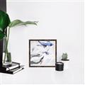 Picture of Blue And Gray _GroupedProduct_Square_Canvas_Framed_