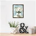 Picture of Flower In Glass Jar _GroupedProduct_Rectangle_Portrait_Canvas_Framed_