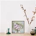 Picture of Pink And White Roses _GroupedProduct_Square_Canvas_Framed_