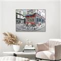 Picture of Centre Ville Café II _GroupedProduct_Rectangle_Landscape_Canvas_Framed_