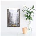 Picture of Yellow Taxi In New York _GroupedProduct_Rectangle_Portrait_Canvas_Framed_