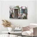 Picture of Door Arched Flower _GroupedProduct_Rectangle_Landscape_Unframed_Print_Only_