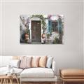Picture of Door Arched Flower _GroupedProduct_Rectangle_Landscape_Unframed_Print_Only_