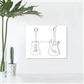 Picture of Guitar _GroupedProduct_Rectangle_Landscape_Unframed_Print_Only_