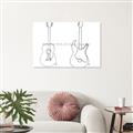 Picture of Guitar _GroupedProduct_Rectangle_Landscape_Unframed_Print_Only_