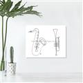Picture of Saxophone _GroupedProduct_Rectangle_Landscape_Unframed_Print_Only_
