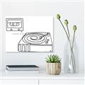Picture of Turntable _GroupedProduct_Rectangle_Landscape_Unframed_Print_Only_