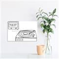 Picture of Turntable _GroupedProduct_Rectangle_Landscape_Unframed_Print_Only_