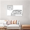 Picture of Turntable _GroupedProduct_Rectangle_Landscape_Unframed_Print_Only_
