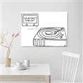 Picture of Turntable _GroupedProduct_Rectangle_Landscape_Unframed_Print_Only_