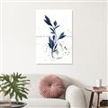 Picture of Blue Leaves III _GroupedProduct_Rectangle_Portrait_Unframed_Print_Only_