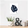 Picture of Blue Tropical Leaf I _GroupedProduct_Rectangle_Portrait_Unframed_Print_Only_