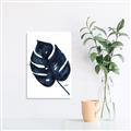 Picture of Blue Tropical Leaf I _GroupedProduct_Rectangle_Portrait_Unframed_Print_Only_