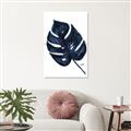 Picture of Blue Tropical Leaf I _GroupedProduct_Rectangle_Portrait_Unframed_Print_Only_