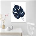 Picture of Blue Tropical Leaf I _GroupedProduct_Rectangle_Portrait_Unframed_Print_Only_