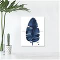 Picture of Blue Tropical Leaf II _GroupedProduct_Rectangle_Portrait_Unframed_Print_Only_