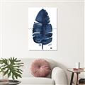 Picture of Blue Tropical Leaf II _GroupedProduct_Rectangle_Portrait_Unframed_Print_Only_