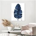 Picture of Blue Tropical Leaf II _GroupedProduct_Rectangle_Portrait_Unframed_Print_Only_