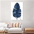 Picture of Blue Tropical Leaf II _GroupedProduct_Rectangle_Portrait_Unframed_Print_Only_