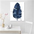 Picture of Blue Tropical Leaf II _GroupedProduct_Rectangle_Portrait_Unframed_Print_Only_