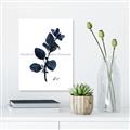 Picture of Blue Leaves V _GroupedProduct_Rectangle_Portrait_Unframed_Print_Only_
