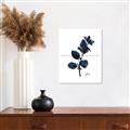 Picture of Blue Leaves V _GroupedProduct_Rectangle_Portrait_Unframed_Print_Only_