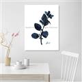 Picture of Blue Leaves V _GroupedProduct_Rectangle_Portrait_Unframed_Print_Only_
