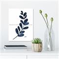 Picture of Blue Leaves VI _GroupedProduct_Rectangle_Portrait_Unframed_Print_Only_