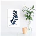 Picture of Blue Leaves VI _GroupedProduct_Rectangle_Portrait_Unframed_Print_Only_