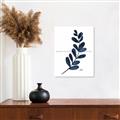 Picture of Blue Leaves VI _GroupedProduct_Rectangle_Portrait_Unframed_Print_Only_