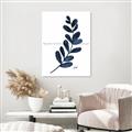 Picture of Blue Leaves VI _GroupedProduct_Rectangle_Portrait_Unframed_Print_Only_