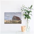 Picture of Wooden Fence _GroupedProduct_Rectangle_Landscape_Unframed_Print_Only_