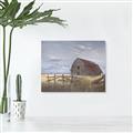 Picture of Wooden Fence _GroupedProduct_Rectangle_Landscape_Unframed_Print_Only_