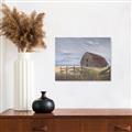 Picture of Wooden Fence _GroupedProduct_Rectangle_Landscape_Unframed_Print_Only_