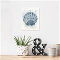 Picture of Blue Seashell _GroupedProduct_Rectangle_Portrait_Unframed_Print_Only_
