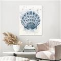 Picture of Blue Seashell _GroupedProduct_Rectangle_Portrait_Unframed_Print_Only_